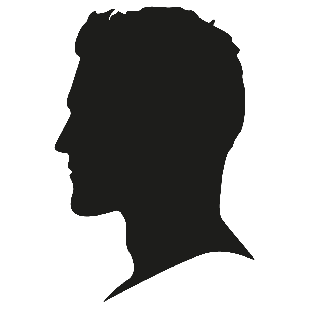 Male silhouette